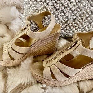 New Authenic Michael Kors Wedge Heels 9